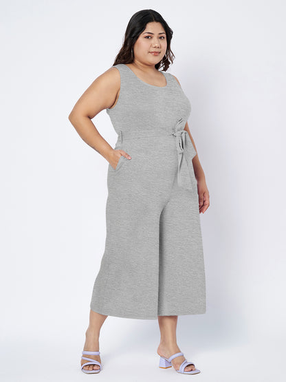 Plus Size Pure Cotton Jumpsuit