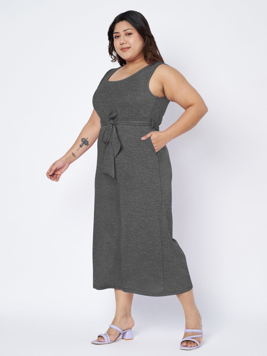 Plus Size Pure Cotton Jumpsuit