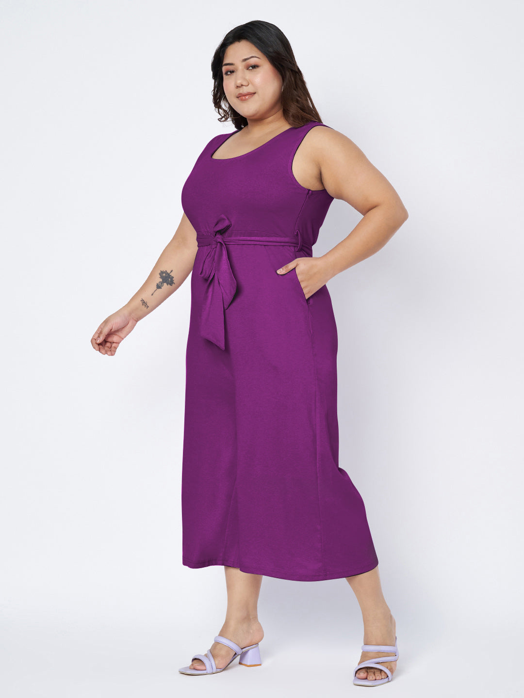 Plus Size Pure Cotton Jumpsuit
