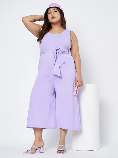 Plus Size Pure Cotton Jumpsuit