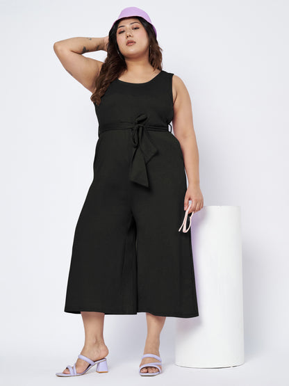 Plus Size Pure Cotton Jumpsuit
