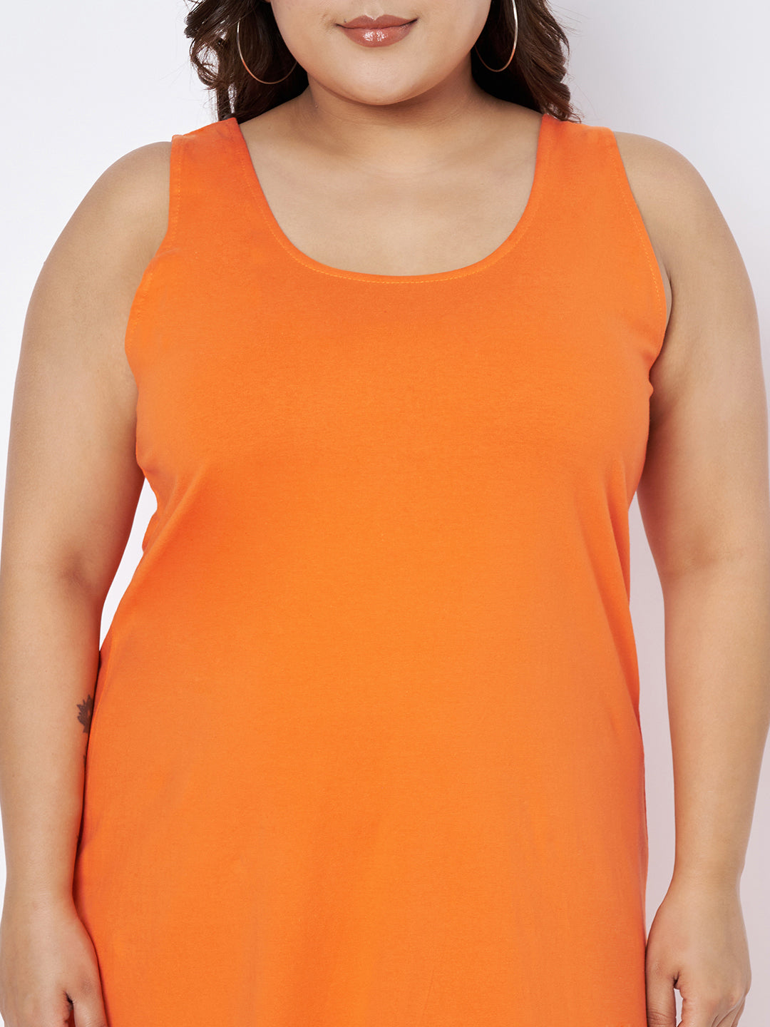 Plus Size Sheath Midi Dress