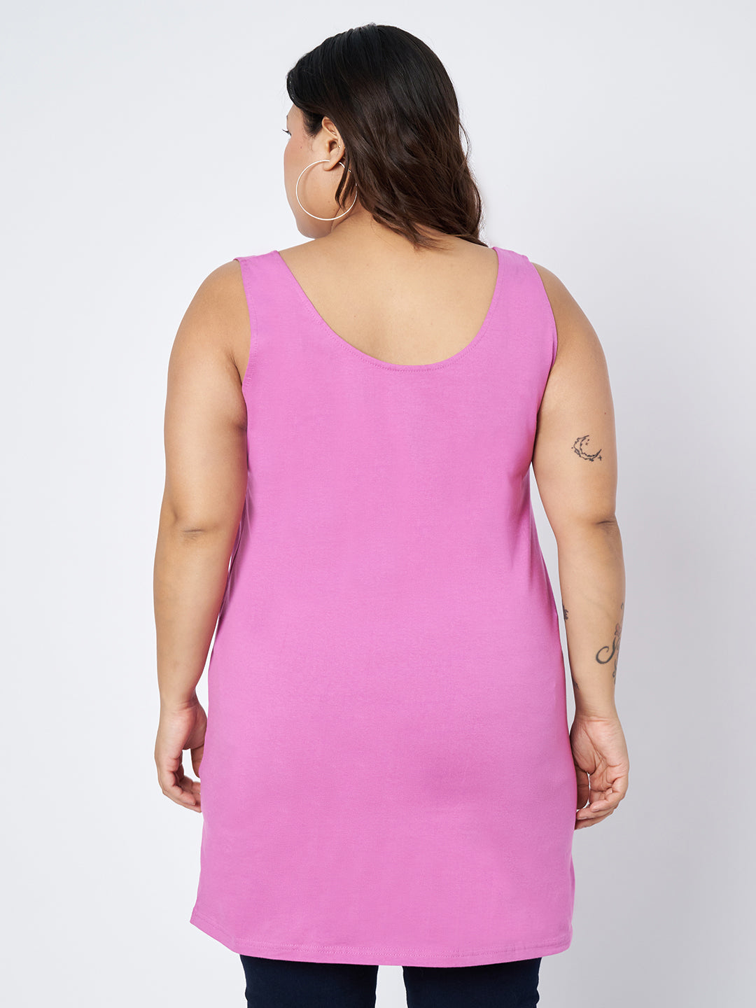 Plus Size Cotton Slip