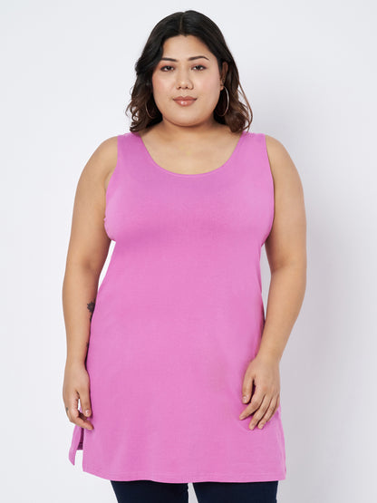 Plus Size Cotton Slip