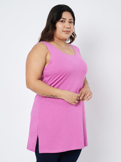 Plus Size Cotton Slip
