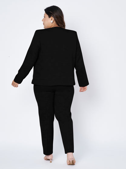 Plus Size 2 Pieces Suit