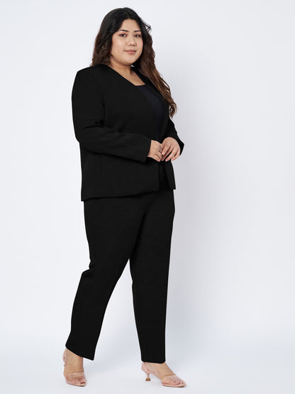 Plus Size 2 Pieces Suit