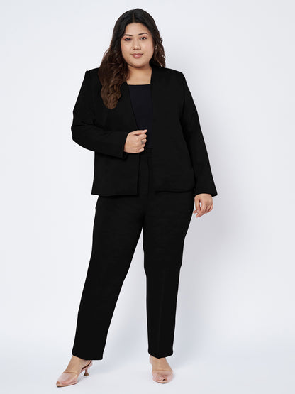 Plus Size 2 Pieces Suit