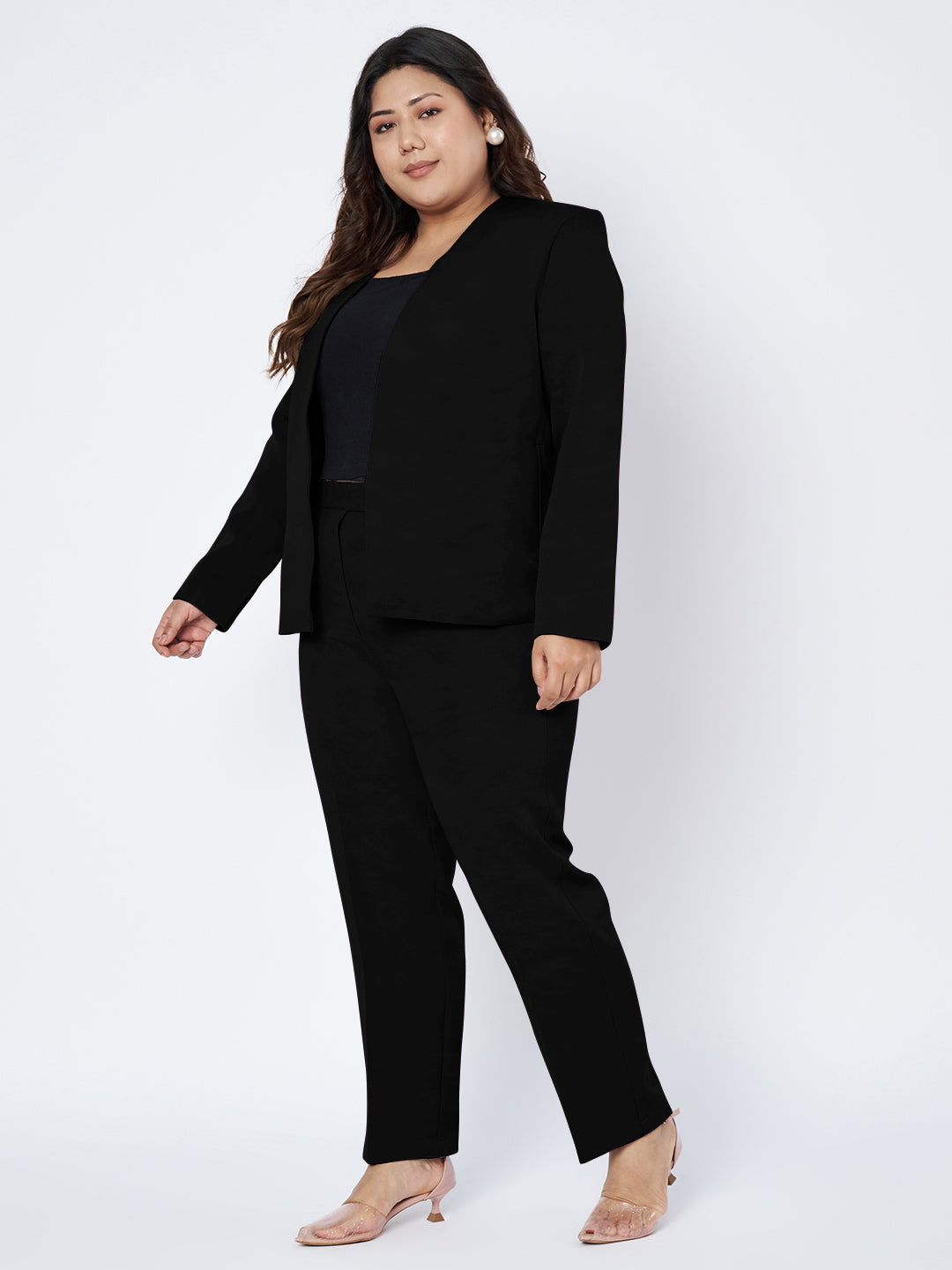 Plus Size 2 Pieces Suit