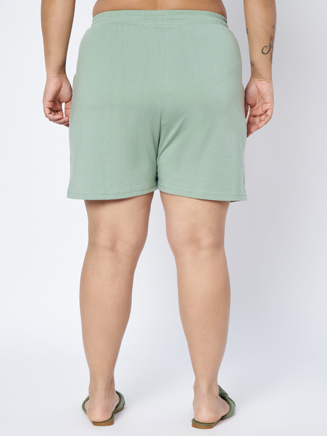 Plus Size Cotton Shorts