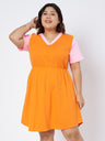 Pluslane Colourblocked Dress