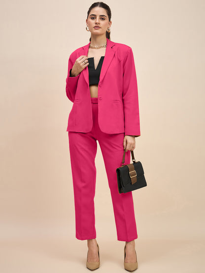 Women Single-Breasted Two-Piece Formal Suit