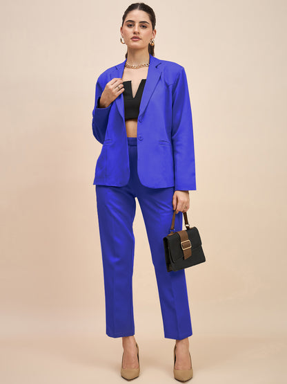 Women Single-Breasted Two-Piece Formal Suit