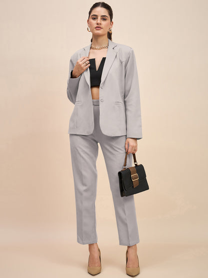 Women Single-Breasted Two-Piece Formal Suit