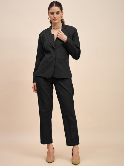 Women Single-Breasted Two-Piece Formal Suit