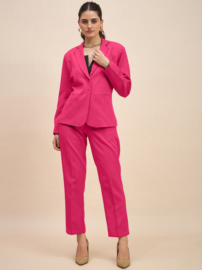 Women Single-Breasted Two-Piece Formal Suit