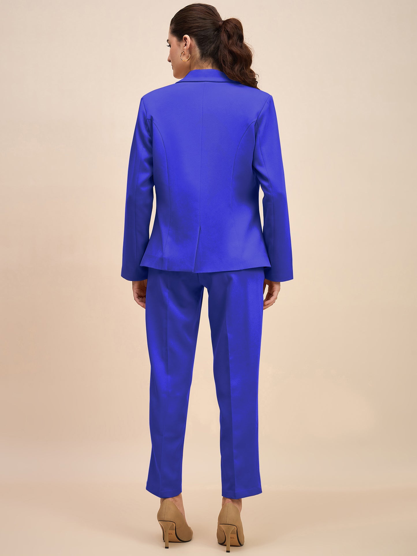 Women Single-Breasted Two-Piece Formal Suit