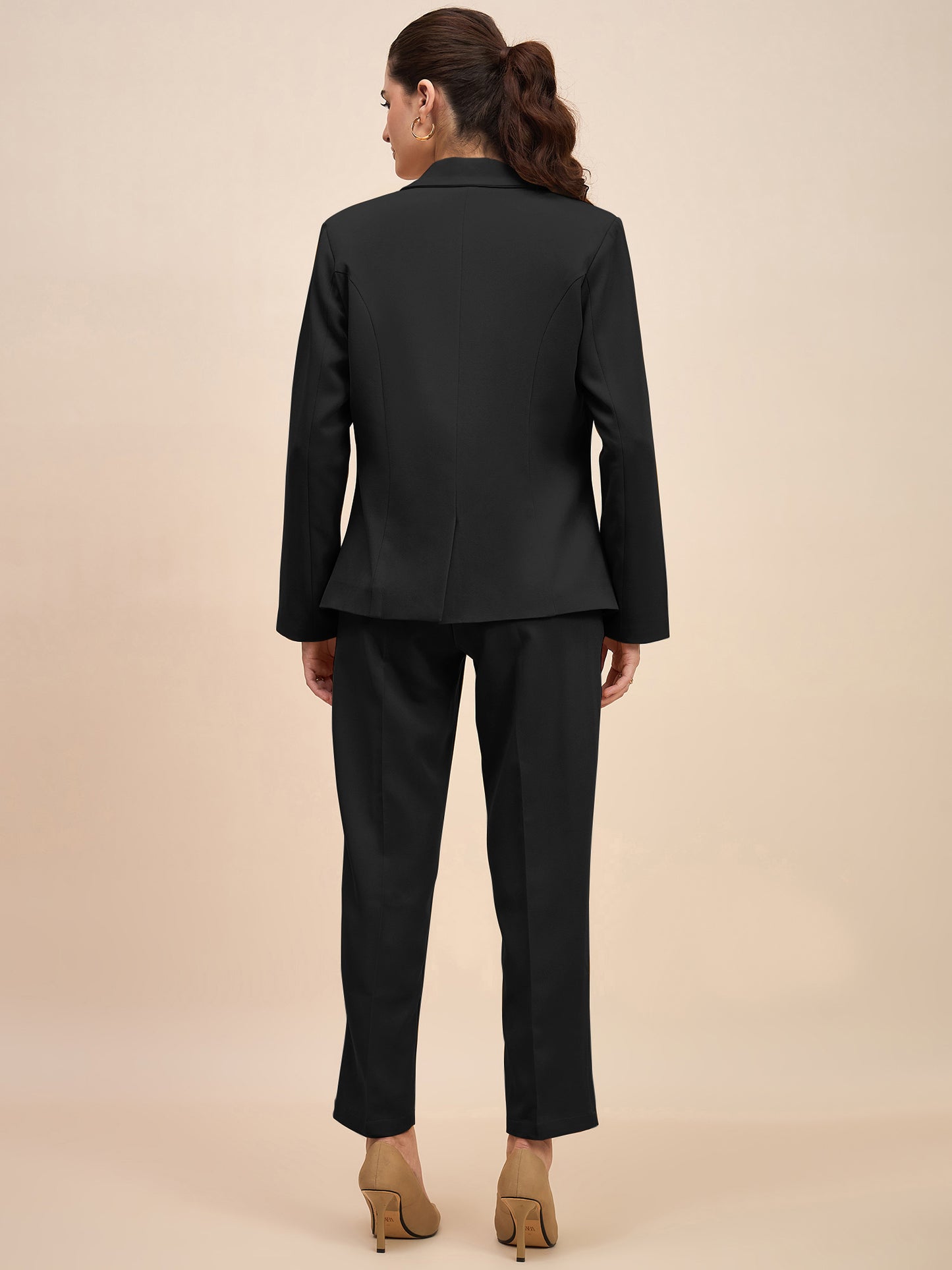 Women Single-Breasted Two-Piece Formal Suit