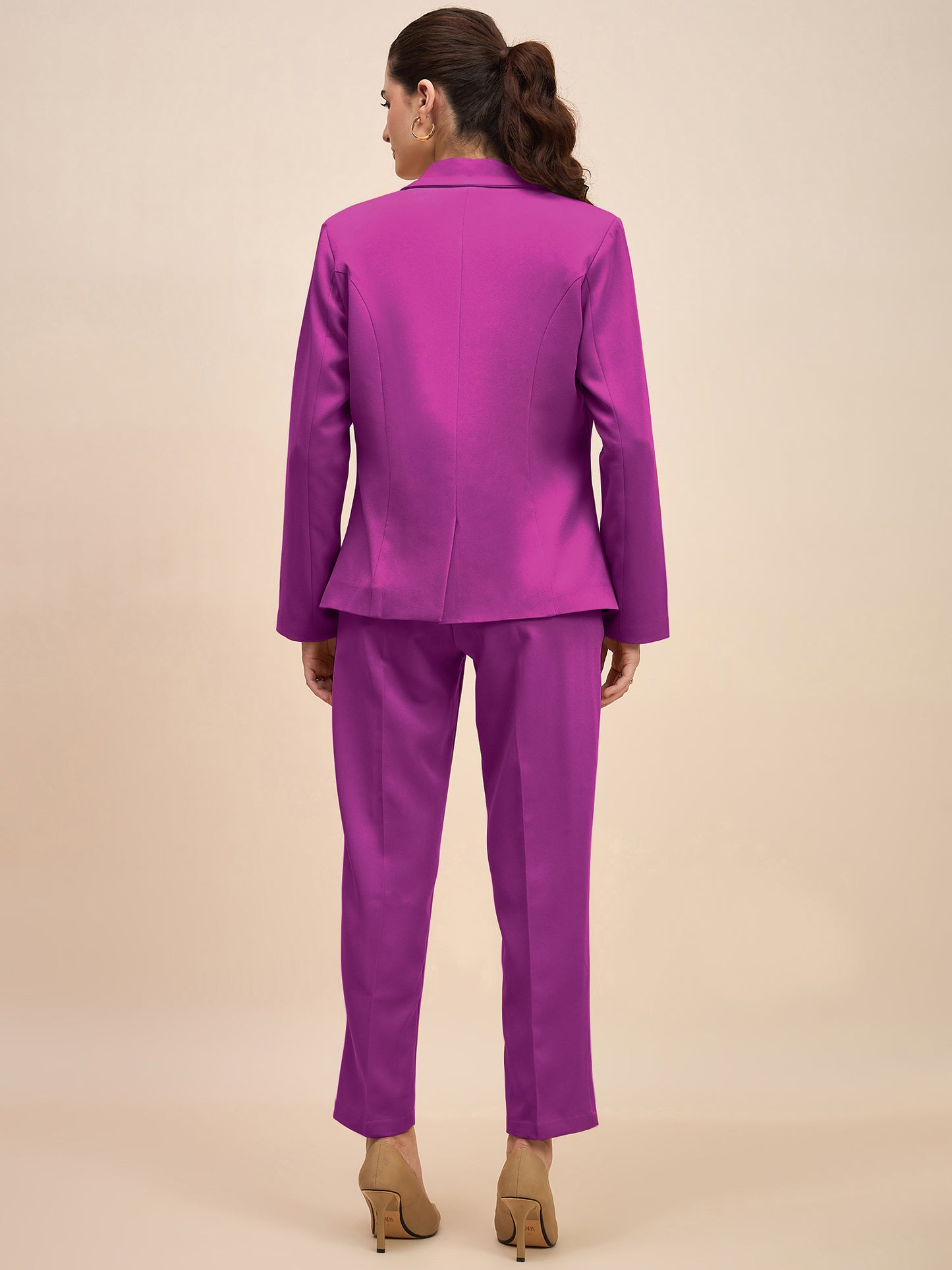 Women Single-Breasted Two-Piece Formal Suit