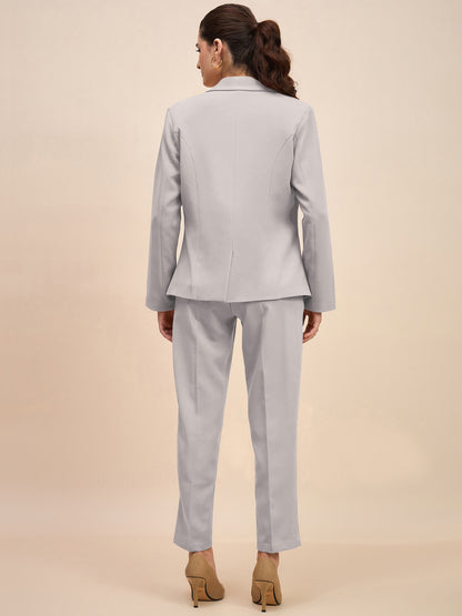 Women Single-Breasted Two-Piece Formal Suit