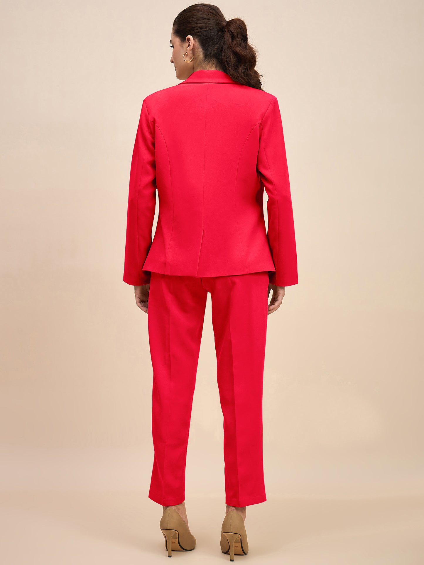 Women Single-Breasted Two-Piece Formal Suit