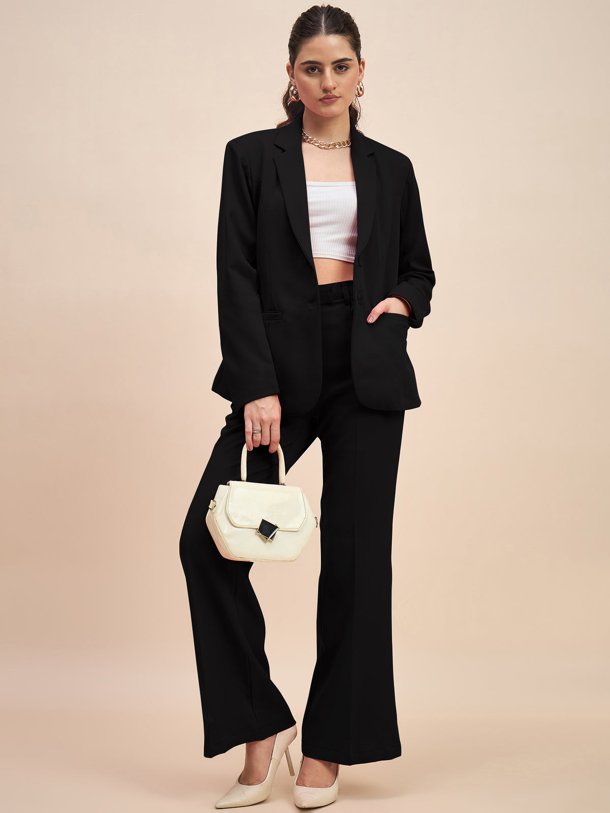 Blazer With Trouser Suits