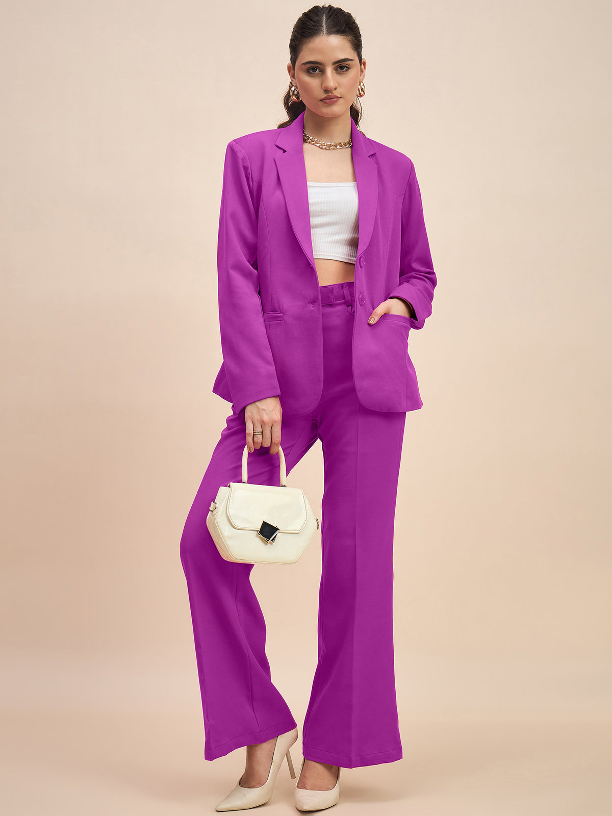 Blazer With Trouser Suits