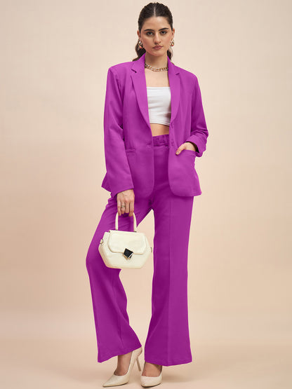 Blazer With Trouser Suits