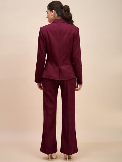 Blazer With Trouser Suits