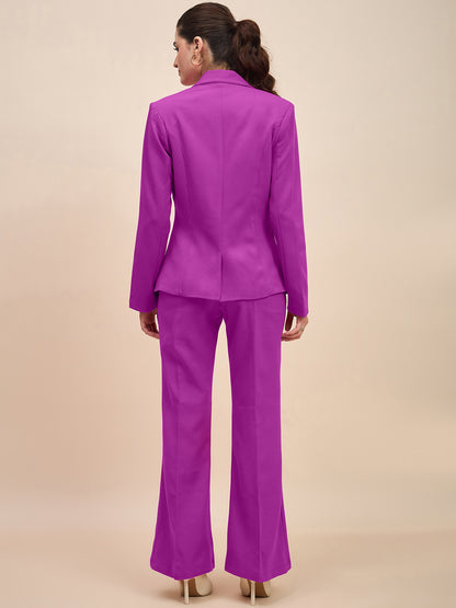 Blazer With Trouser Suits