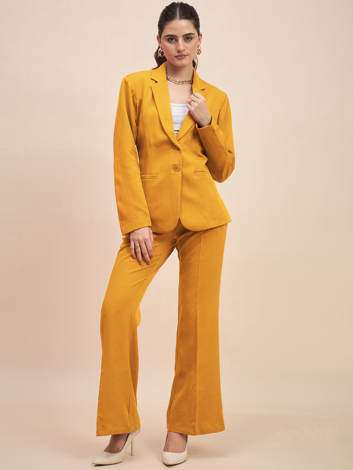 Blazer With Trouser Suits
