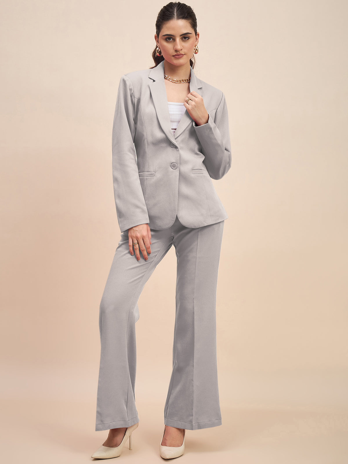 Blazer With Trouser Suits