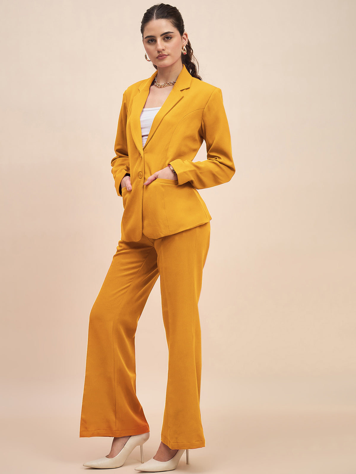 Blazer With Trouser Suits
