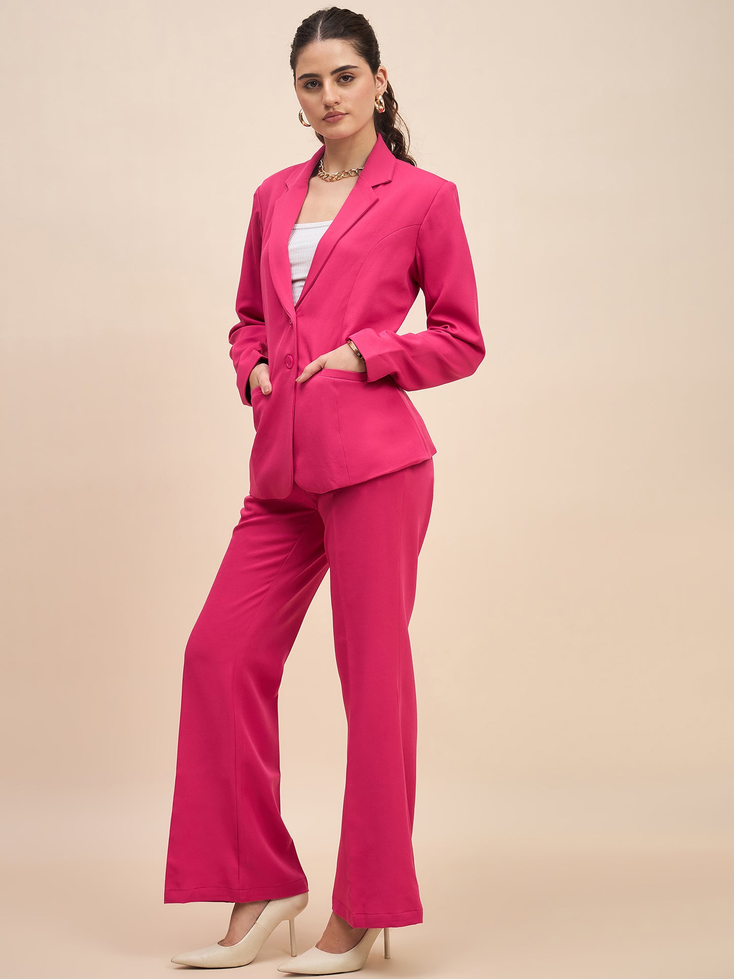 Blazer With Trouser Suits