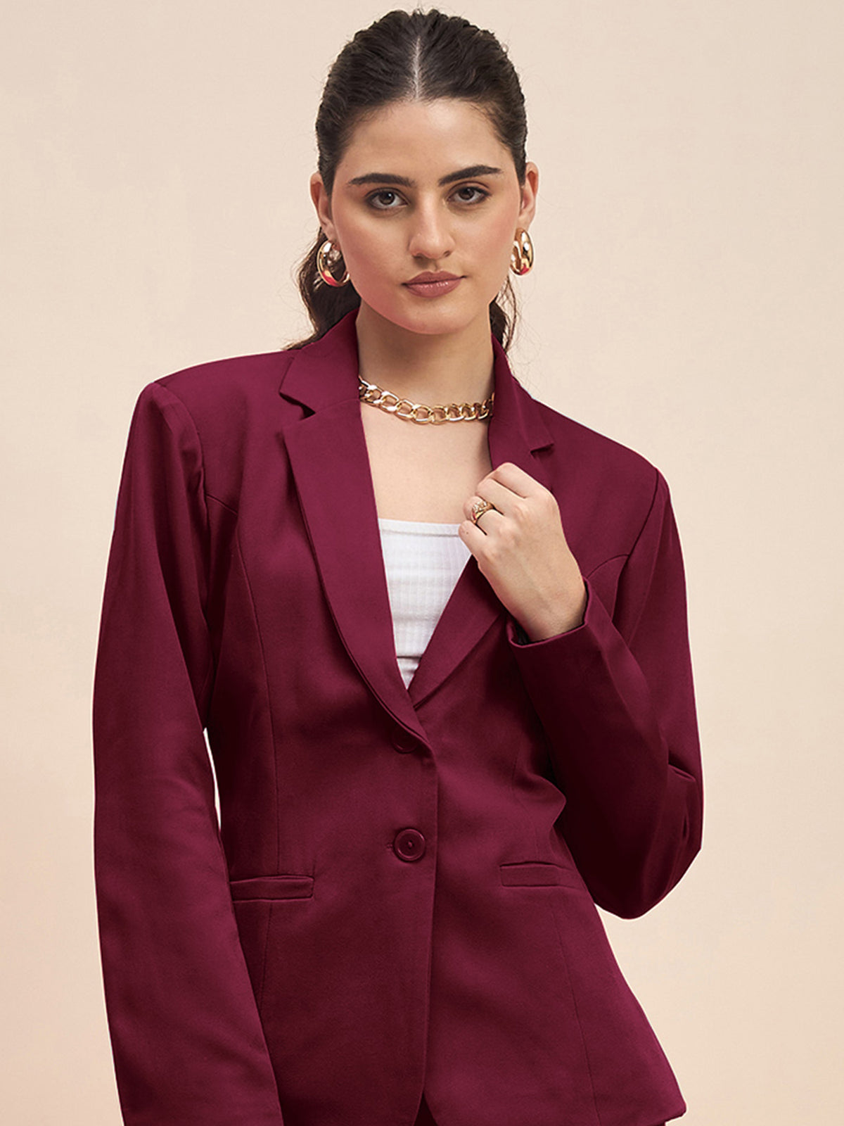 Blazer With Trouser Suits