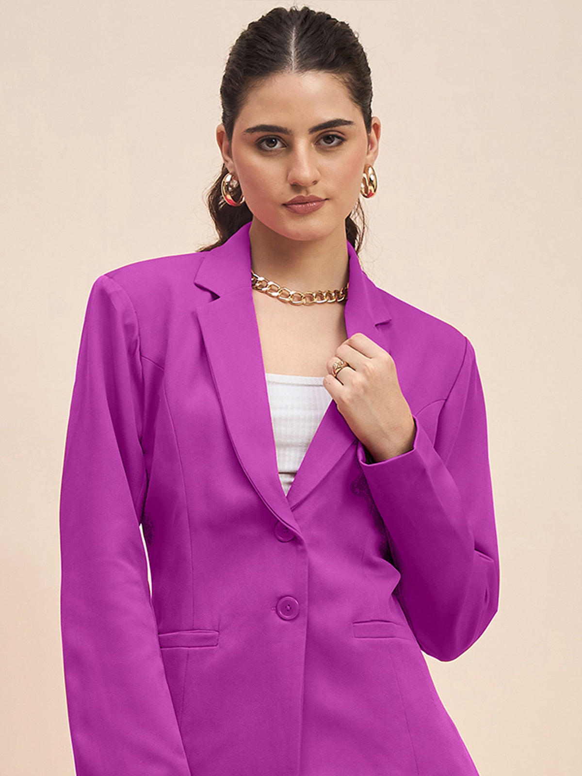 Blazer With Trouser Suits