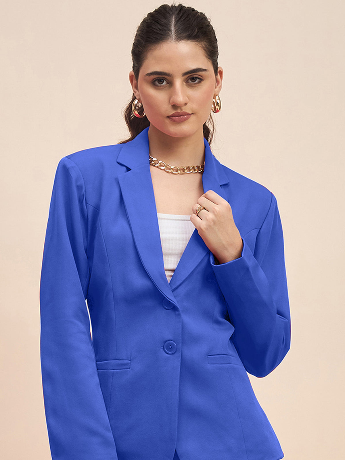 Blazer With Trouser Suits