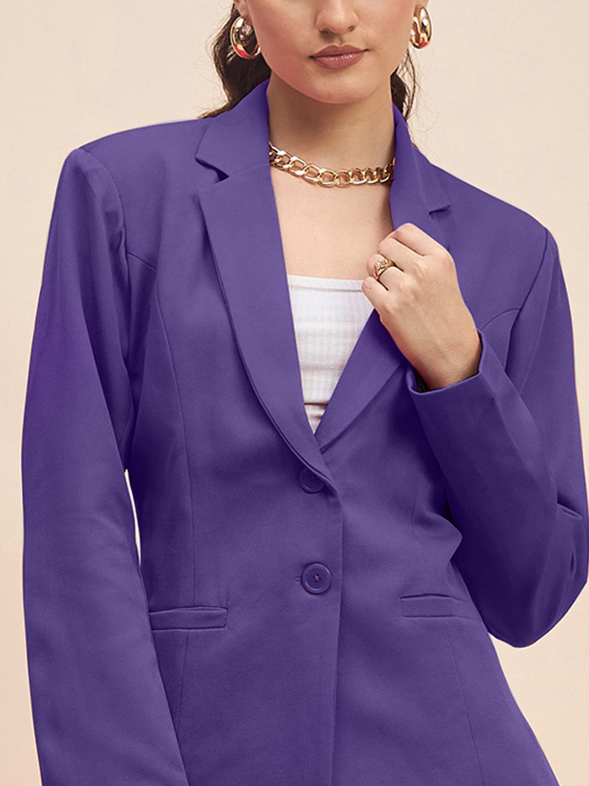 Blazer With Trouser Suits