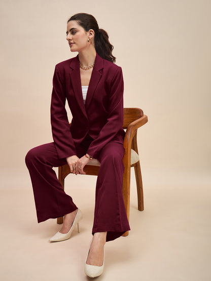 Blazer With Trouser Suits