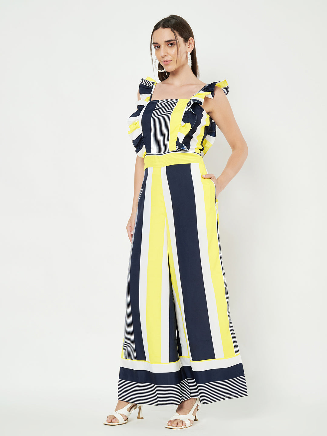 Multicolor Printed Jumpsuit