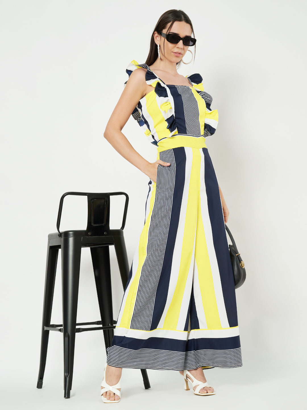 Multicolor Printed Jumpsuit