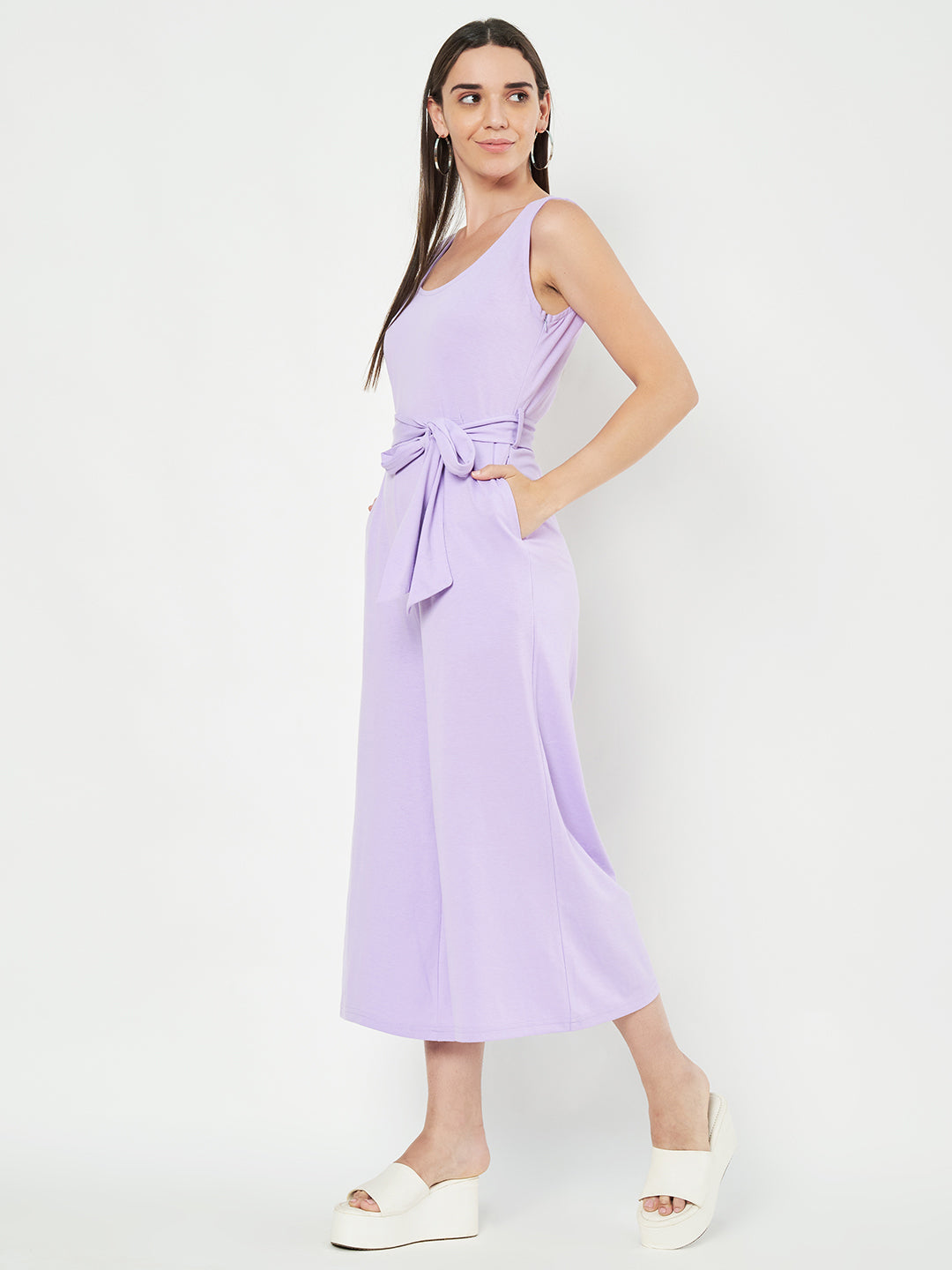 Jumpsuit with Midi Length