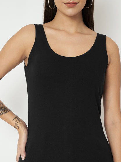 BRINNS Women's Cotton Solid Non-Padded Round Neck Camisole