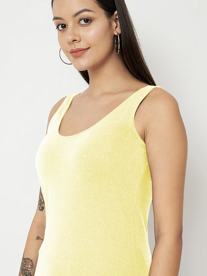 BRINNS Women's Cotton Solid Non-Padded Round Neck Camisole
