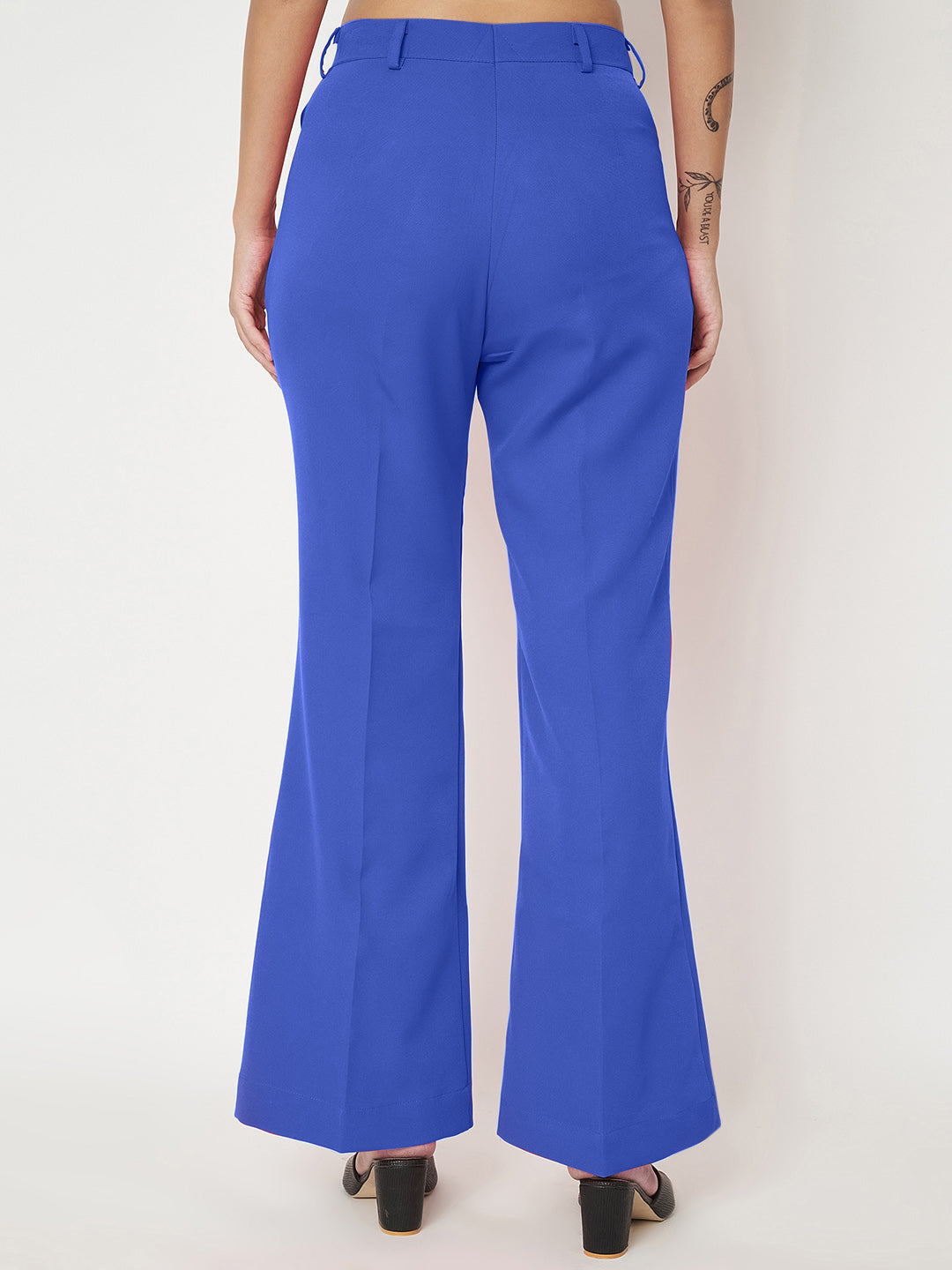 Regular Fit Bootcut Trousers
