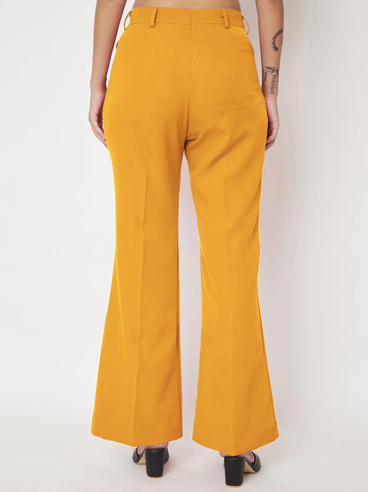 Regular Fit Bootcut Trousers