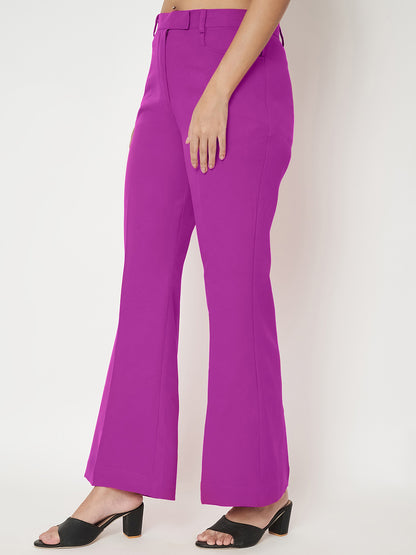 Regular Fit Bootcut Trousers