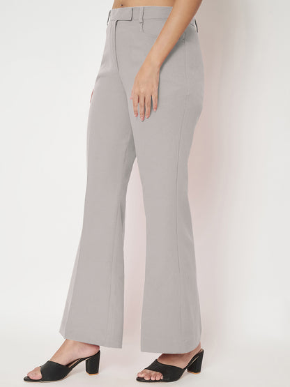 Regular Fit Bootcut Trousers