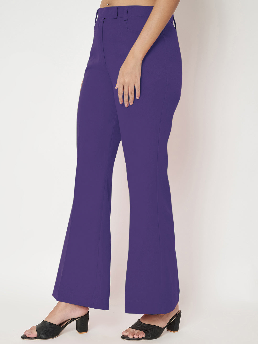 Regular Fit Bootcut Trousers