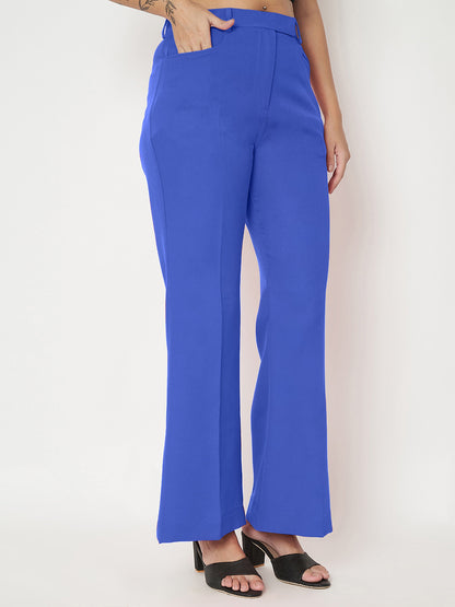 Regular Fit Bootcut Trousers